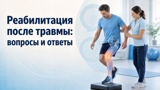 Реабилитация после травмы: вопросы и ответы