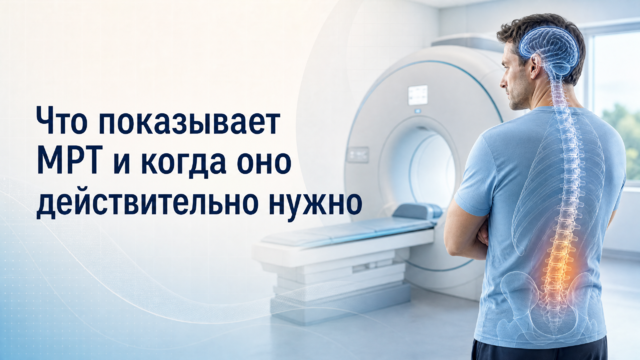 Что показывает МРТ и когда оно действительно нужно